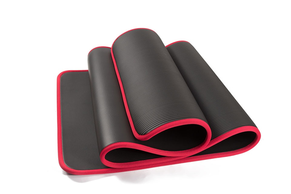 Thick Yoga Mat with Locked Edge